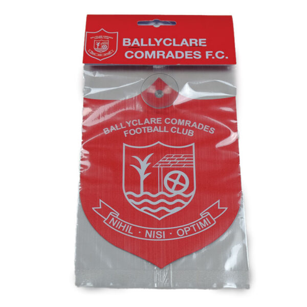 Ballyclare Comrades Car Window Hanger