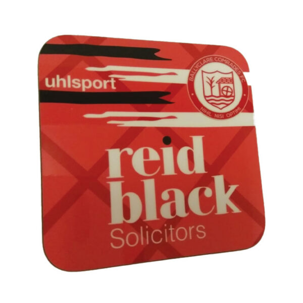 Ballyclare Comrades 2021/23 Home Shirt Coaster