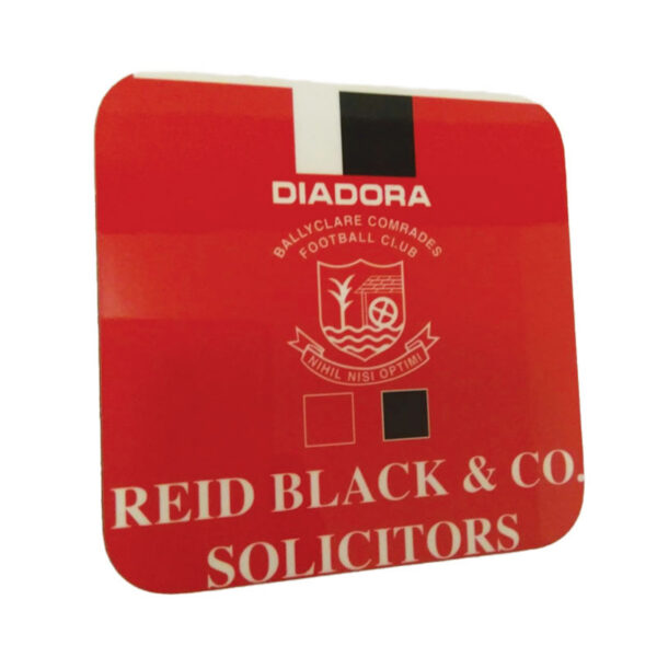 Ballyclare Comrades 2006/07 Second Division Winning Shirt Coaster