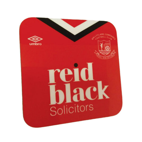 Ballyclare Comrades 2012/13 Promotion From Championship 2 Shirt Coaster
