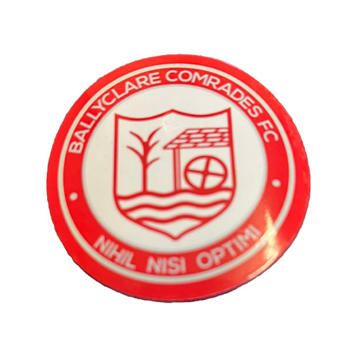 Ballyclare Comrades Badge Fridge Magnet