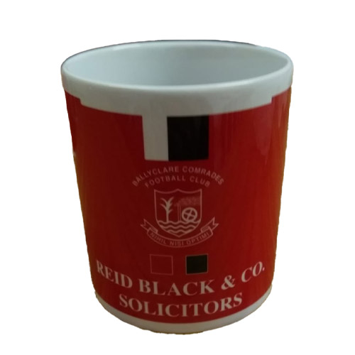 Ballyclare Comrades 2006/07 Second Division Winning Shirt Mug