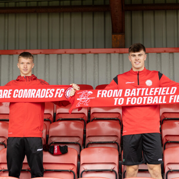 From Battlefield to Football Field Scarf
