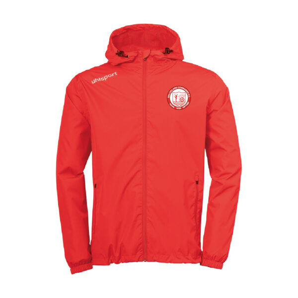 Essential Rain Jacket Red
